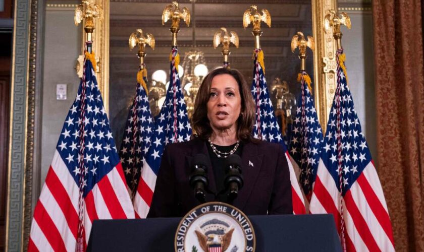 Adoptant un ton plus ferme que Joe Biden, Kamala Harris promet de ne pas “rester silencieuse” sur Gaza