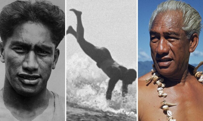 Meet the American who spread global gospel of surfing, Duke Kahanamoku, Hawaii’s original Big Kahuna