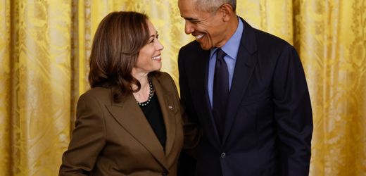 Barack und Michelle Obama sprechen sich für Kamala Harris aus