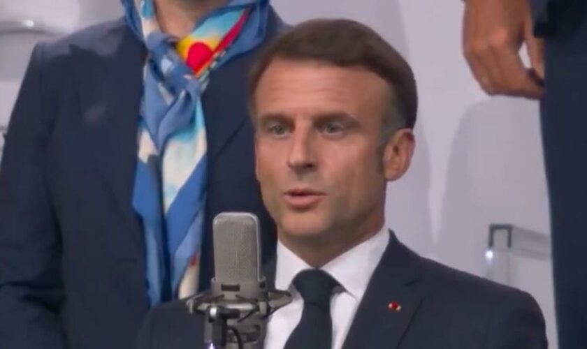 Cérémonie d’ouverture des JO : Emmanuel Macron déclare les Jeux olympiques ouverts