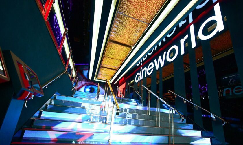 The refurbished Cineworld Leicester Square cinema in London