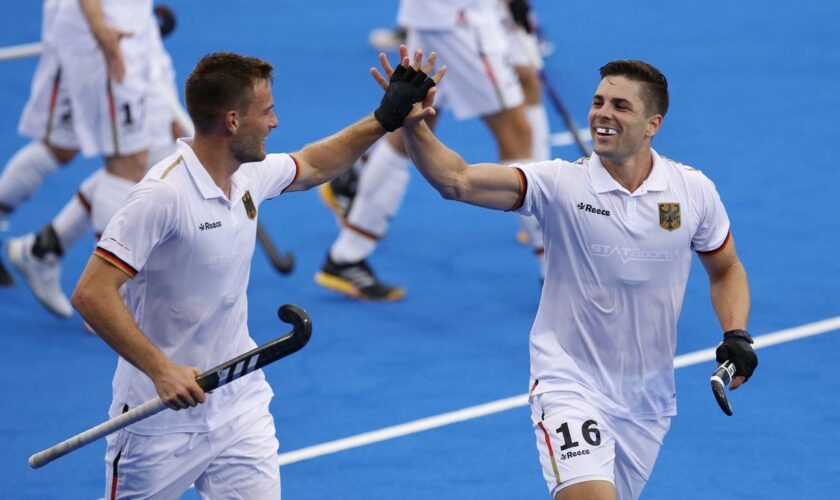 Olympische Spiele: Deutsche Hockey-Männer schlagen Frankreich