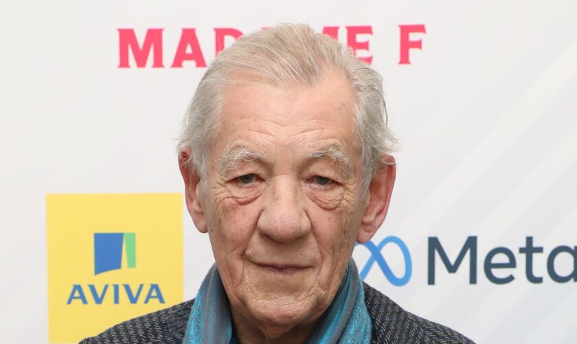 Ian McKellen watches final day of Players Kings from audience as he recovers from fall