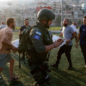 Rakete aus Libanon schlägt auf Fußballplatz ein – elf Tote