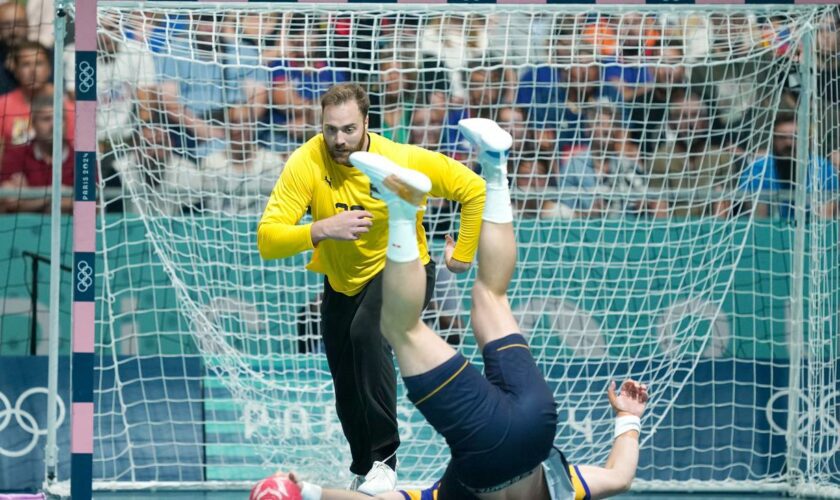 Olympische Sommerspiele: Deutsche Handballer gewinnen gegen Schweden