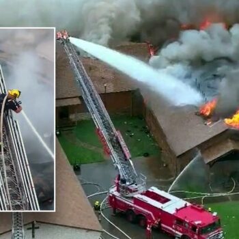 Firefighter injured at second major Dallas Baptist church fire within two weeks: 'We see God working'