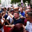 Nine arrests at Tommy Robinson demonstration after thousands march in London