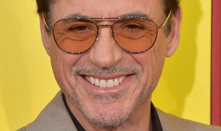 Robert Downey Jr attends a premier in Los Angeles in April. Pic: AP