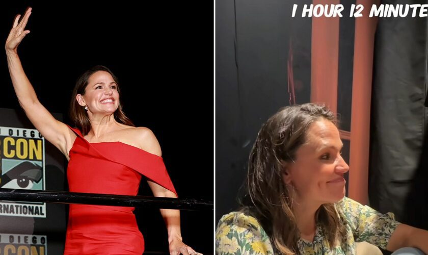 Jennifer Garner stuck in elevator for over an hour at Comic Con