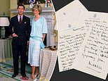 King Charles speaks about the 'unbearable emptiness' following the loss of a loved one just four months after the death of Princess Diana in letter he wrote to a friend in 1997