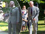 King Charles appears slightly frustrated as he attends church service in Sandringham - but he's soon the King of good cheer when greeting well-wishers