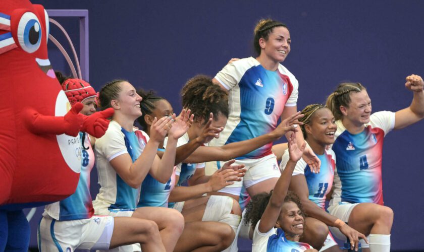 Au rugby à 7 aux JO de Paris, le record d’affluence pour une compétition féminine de rugby battu