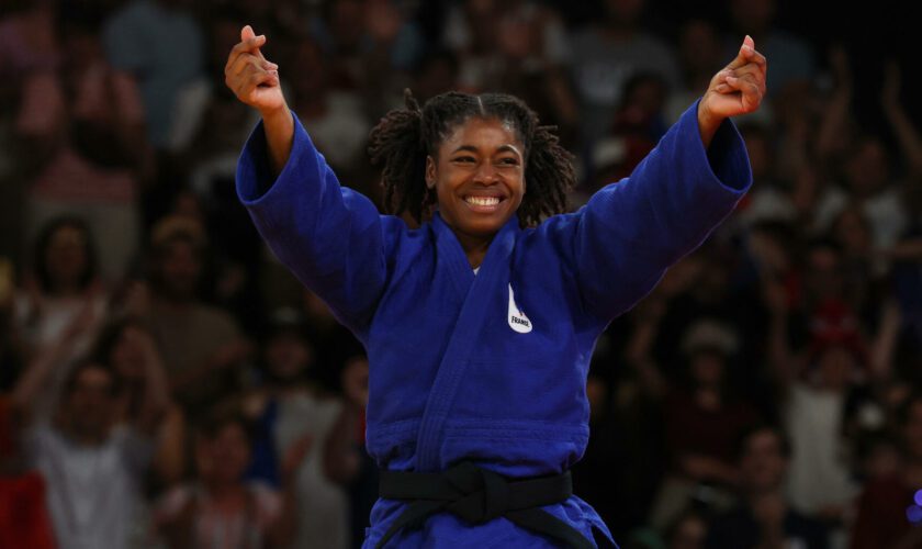 La judoka Sarah-Léonie Cysique décroche le bronze chez les -57 kg aux JO de Paris