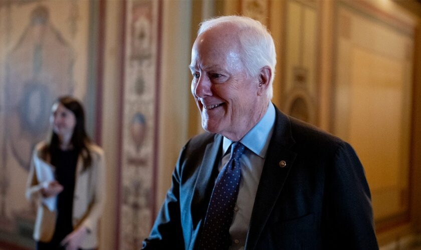 Cornyn drives record fundraising as Senate leader race to succeed McConnell draws near