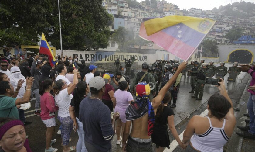 Präsidentenwahl in Venezuela: Tausende Venezolaner protestieren nach Wahl gegen Nicolás Maduro