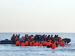 English Channel migrant crossings hit record high, figures show - as one person about to embark on the dangerous journey shouts: 'This is for Rishi Sunak' after Labour axed his Rwanda plan