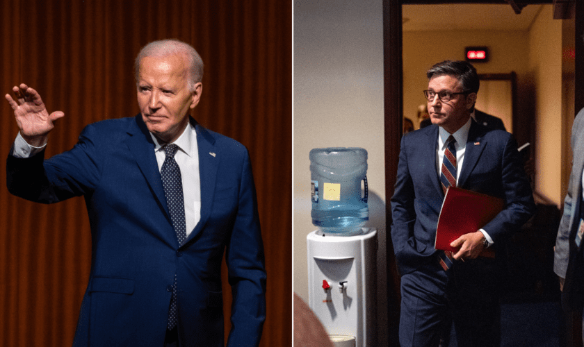 Biden calls Speaker Johnson ‘dead on arrival’ in odd response to criticism of proposed radical SCOTUS changes