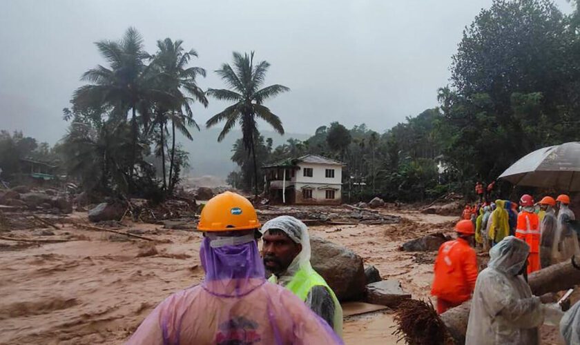 En Inde, des glissements de terrain font des dizaines de morts et de nombreux blessés