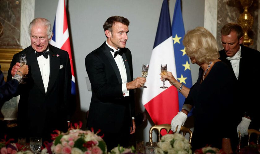 On sait (enfin) combien a coûté le dîner en l’honneur de Charles III à Versailles