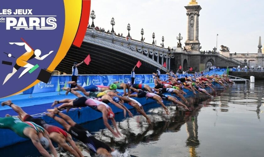 Report du triathlon des JO : "Pas la nouvelle qu'on voulait entendre, mais on s'y attendait"