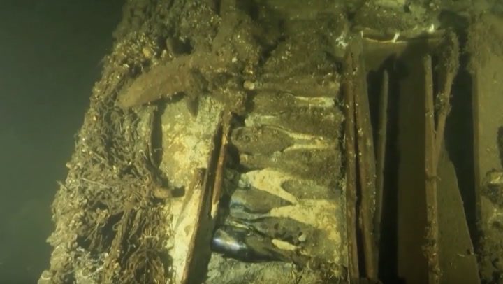 Cheers! — 18th century bottles of champagne discovered in shipwreck