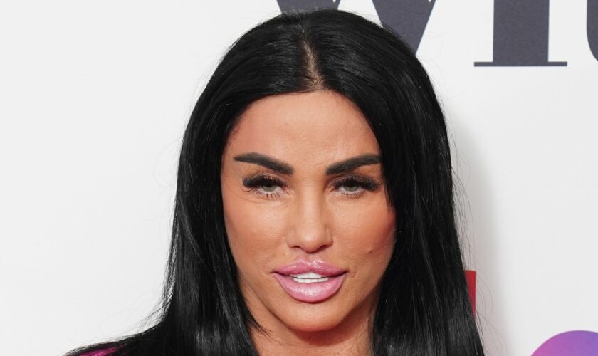 Arrest warrant issued for Katie Price