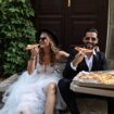 Wedding guests order pizza and wings when food supply runs out