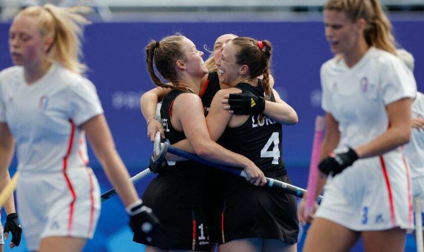 Olympia 2024: Hockey-Frauen gewinnen deutlich gegen Frankreich