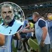 'I've got one f***ing thing to say!': Ange Postecoglou's FURIOUS touchline rant caught live on TV as the Spurs boss rails against his side for their dismal pre-season display