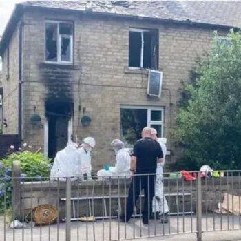 Girl, 8, dead after 'suspicious' Huddeserfield house fire that killed woman and injured second child