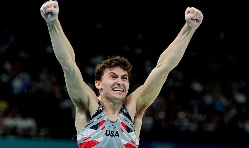 Parents of Team USA Olympic 'pommel horse guy' speak out on son's viral fame, eye condition