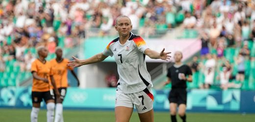 Olympische Spiele 2024: DFB-Frauen stehen nach Sieg gegen Sambia im Viertelfinale