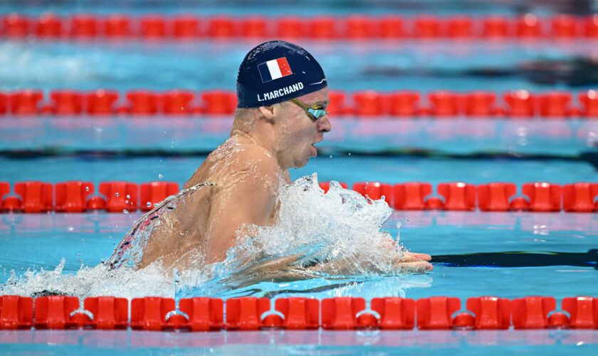 JO de Paris : Léon Marchand médaillé d’or sur 200 m brasse en natation