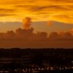 Amazing skies followed Wednesday night’s storms in D.C. area