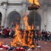 Anti-Israel agitators stage massive protest in Washington, DC, amid Netanyahu's US visit