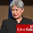 Australia news live: Penny Wong imposes sanctions on Israelis over West Bank settler violence; military exercise halts after plane crash