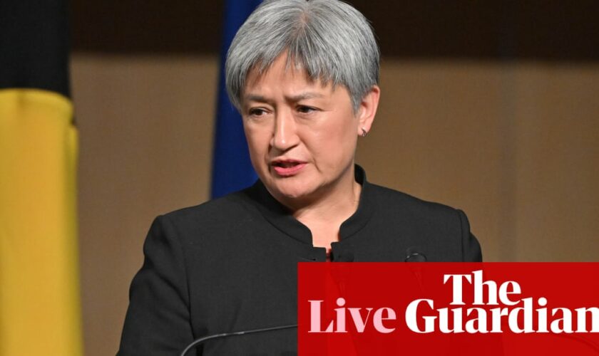 Australia news live: Penny Wong imposes sanctions on Israelis over West Bank settler violence; military exercise halts after plane crash