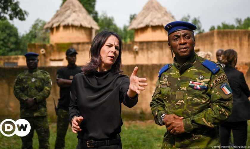 Baerbock observes counterterrorism training in Ivory Coast