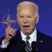 Biden forcefully defends Nato as he hosts summit leaders