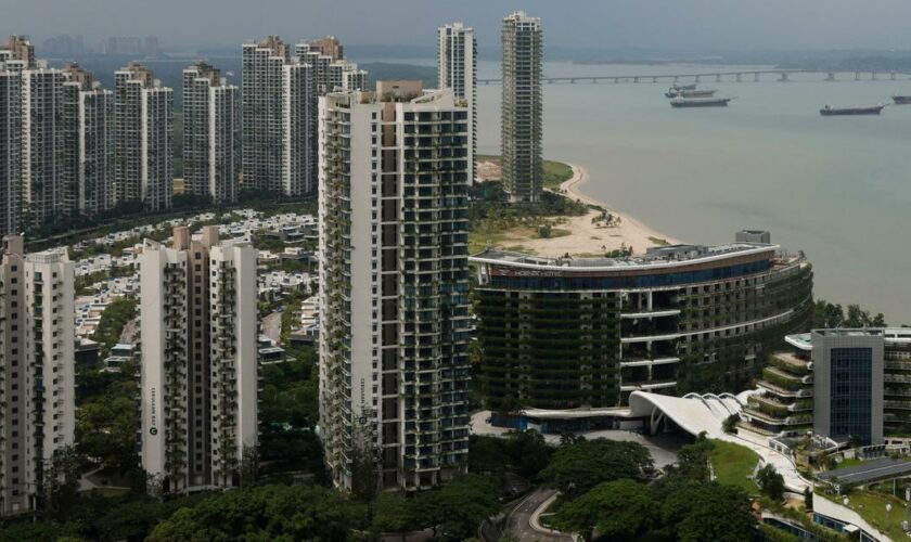 Bienvenue à Forest City, la ville fantôme chinoise face au détroit de Malacca