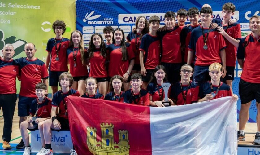 Castilla-La Mancha, potencia nacional del bádminton escolar