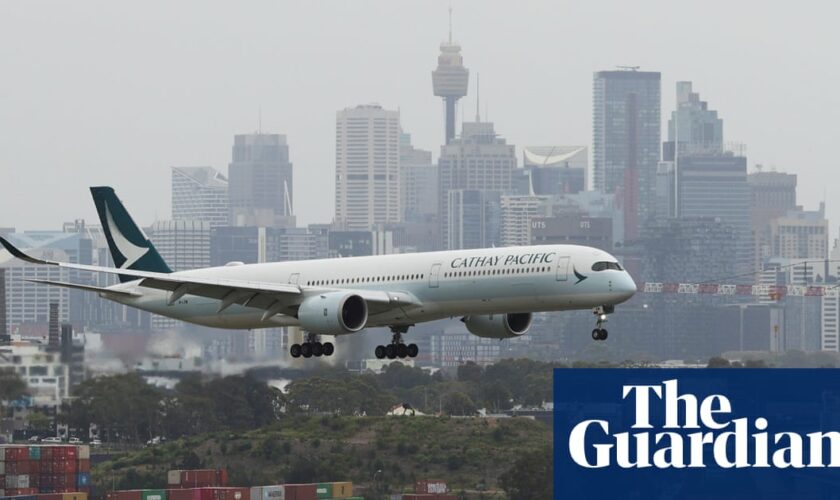 Cathay Pacific flight from Sydney delayed for a day after junior pilot allegedly failed alcohol breath test