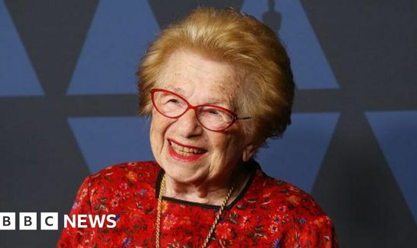 Celebrity sex therapist Dr Ruth Westheimer dies at 96