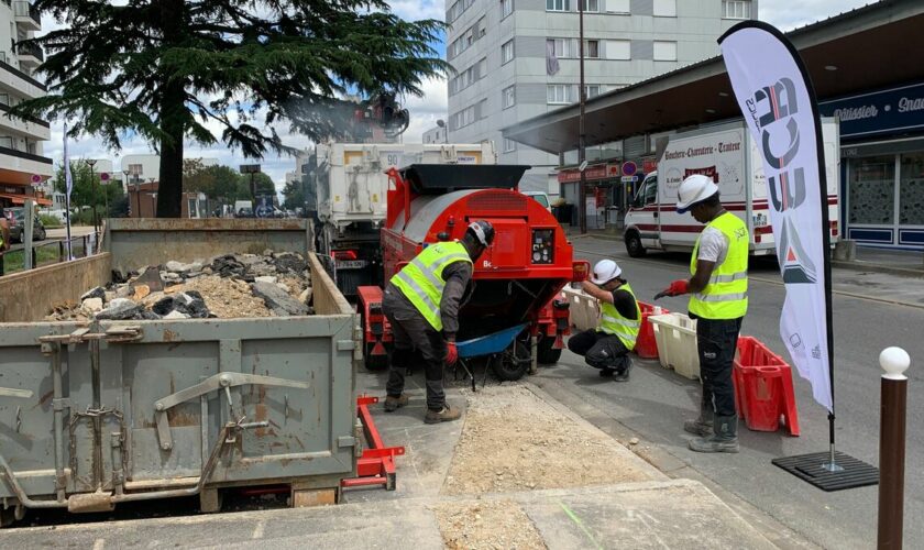 C’est quoi ce chantier « bas carbone » qui réduit les émissions de CO2 à Viry-Chatillon ?