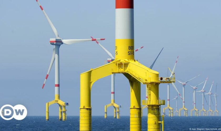 Chinesische Windräder vor deutscher Küste