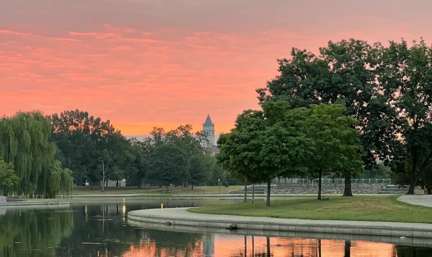 D.C.-area forecast: Shower and storm chances today and tomorrow, then drier and less humid