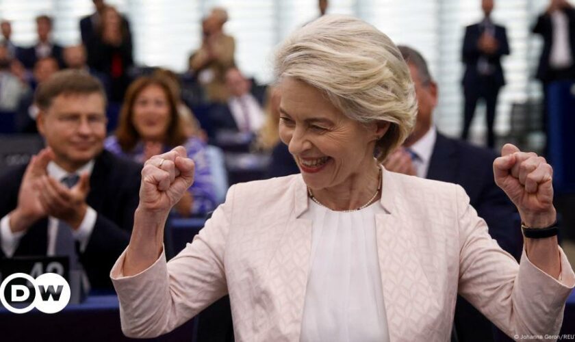 EU Parliament confirms Ursula von der Leyen in top position