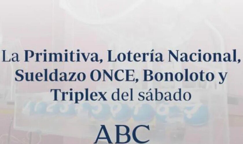 Euromillones, Cuponazo ONCE, Bonoloto, Triplex y Eurojackpot: comprueba los resultados de las loterías que se celebran el sábado sábado, 20 de julio de 2024