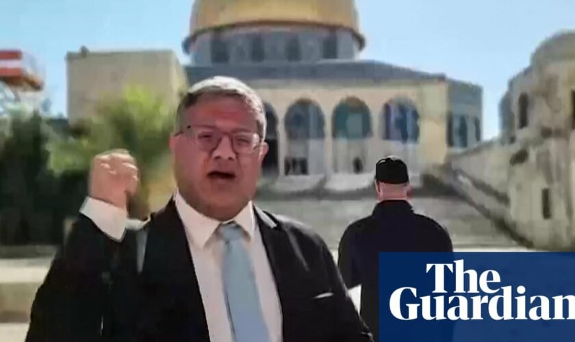 Extremist Israeli minister makes provocative visit to al-Aqsa mosque