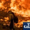 Firefighters continue battle against more than 100 blazes burning in the US